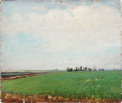 Алексеев Борис Владимирович. Озимь. Эскиз